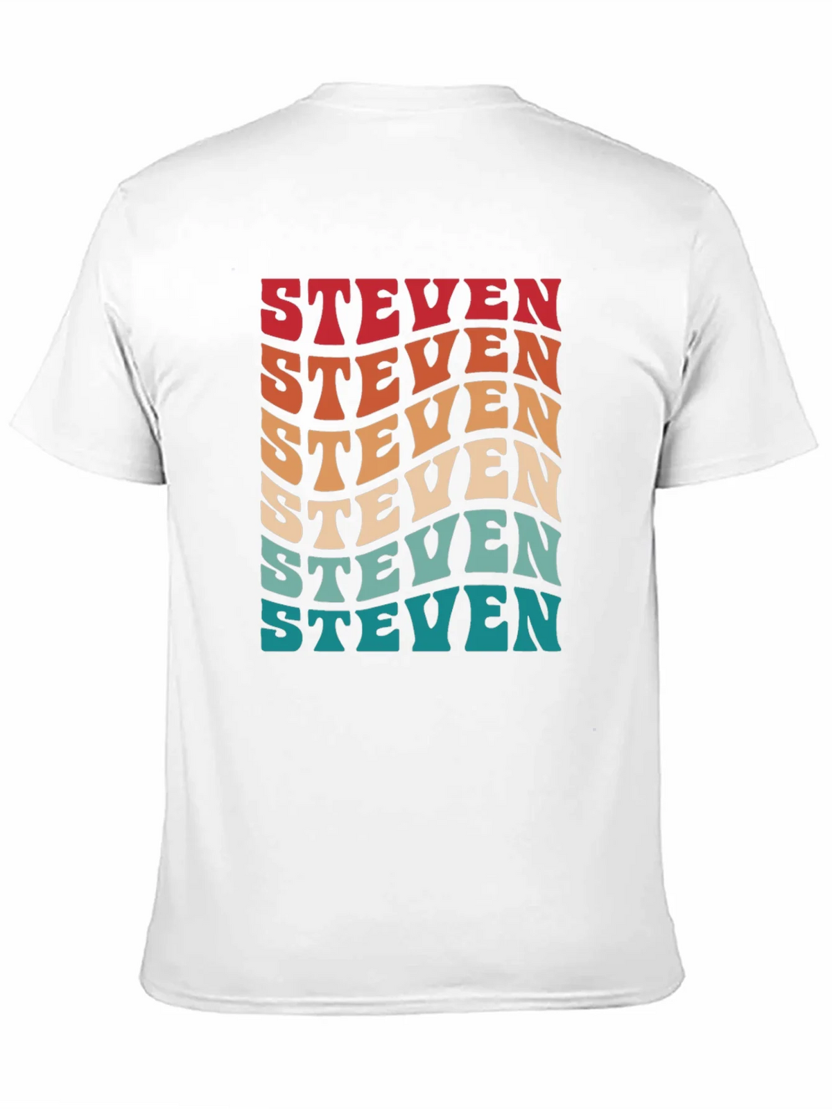 Retro Steven T-Shirt - Personalized Name Tee product image 2