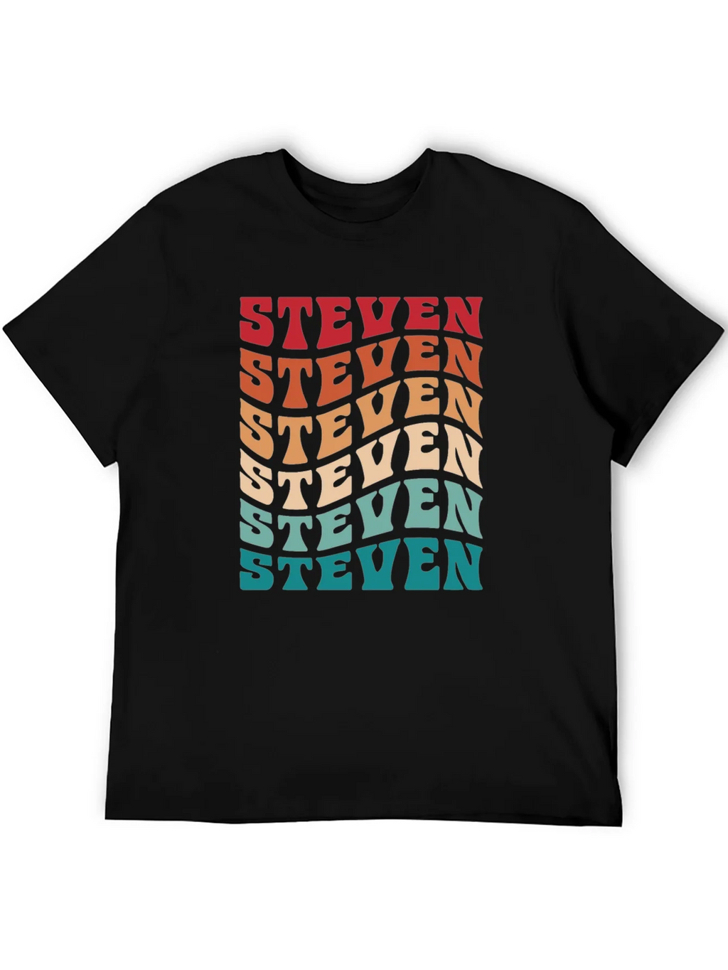 Retro Steven T-Shirt - Personalized Name Tee product image 8