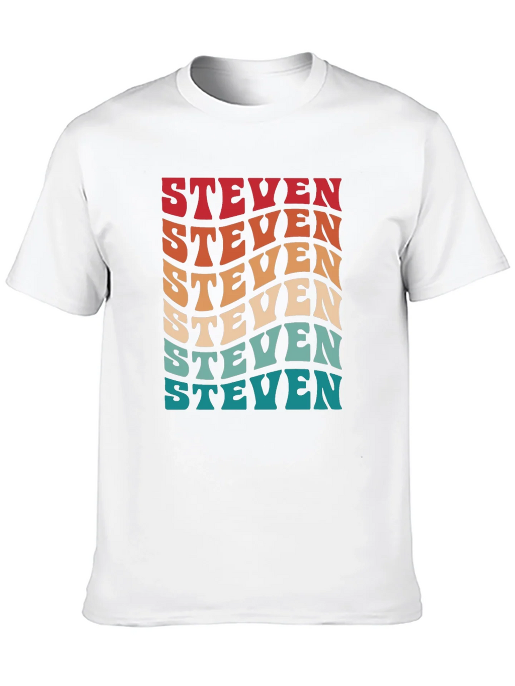 Retro Steven T-Shirt - Personalized Name Tee product image 12