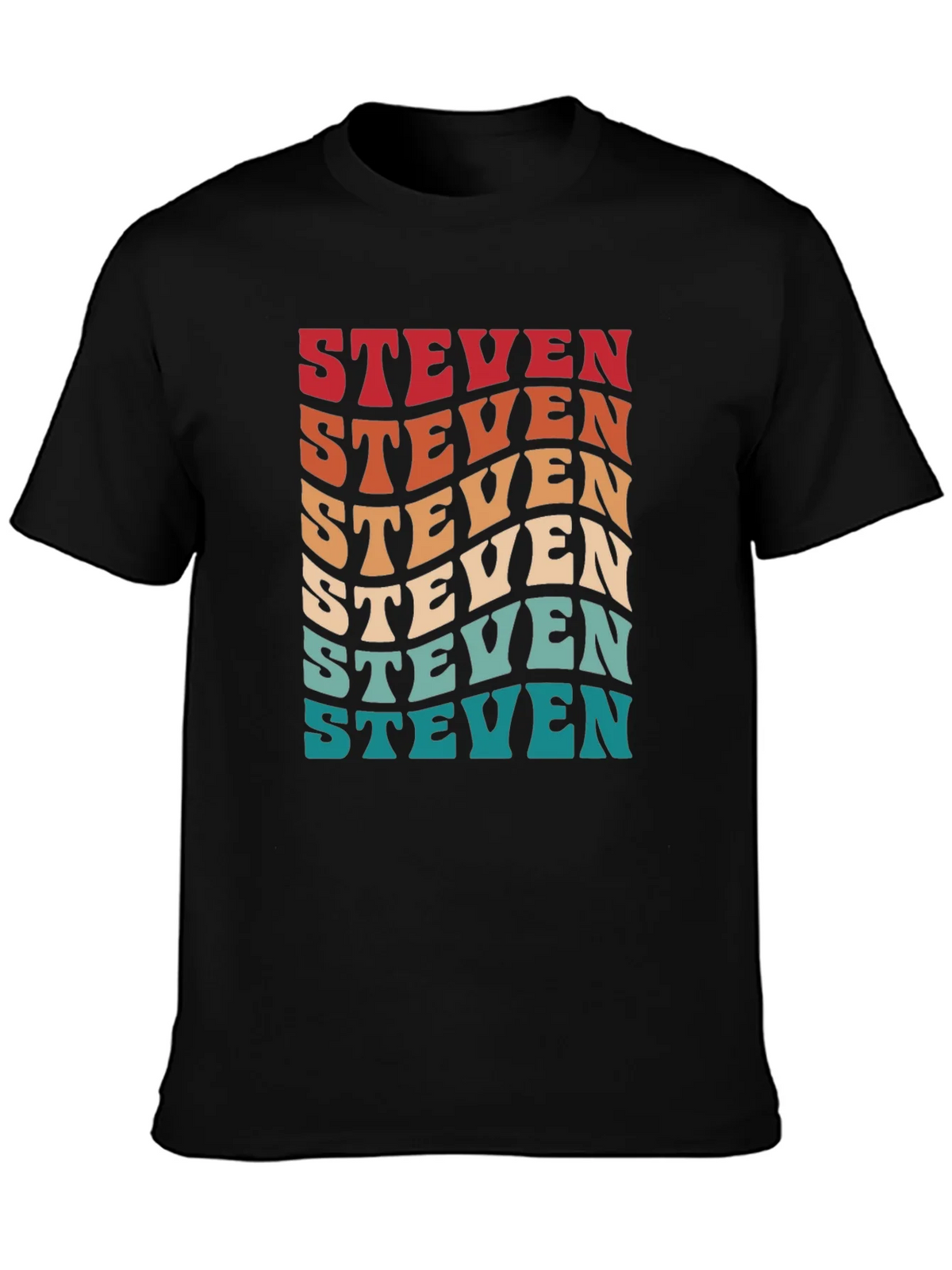 Retro Steven T-Shirt - Personalized Name Tee product image 6