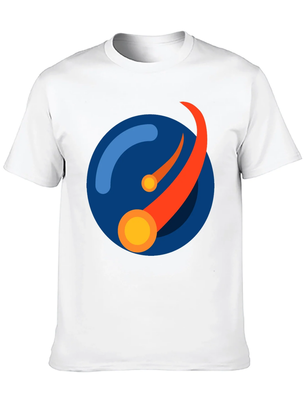 Abstract Orbit Graphic Tee - Black product image 12