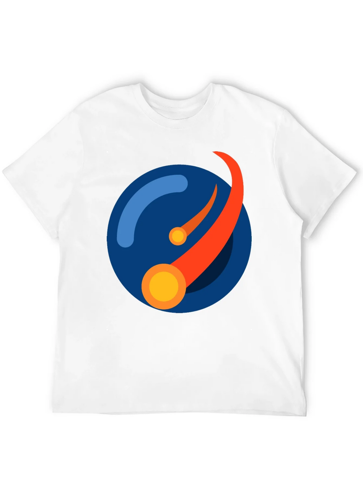 Abstract Orbit Graphic Tee - Black product image 3