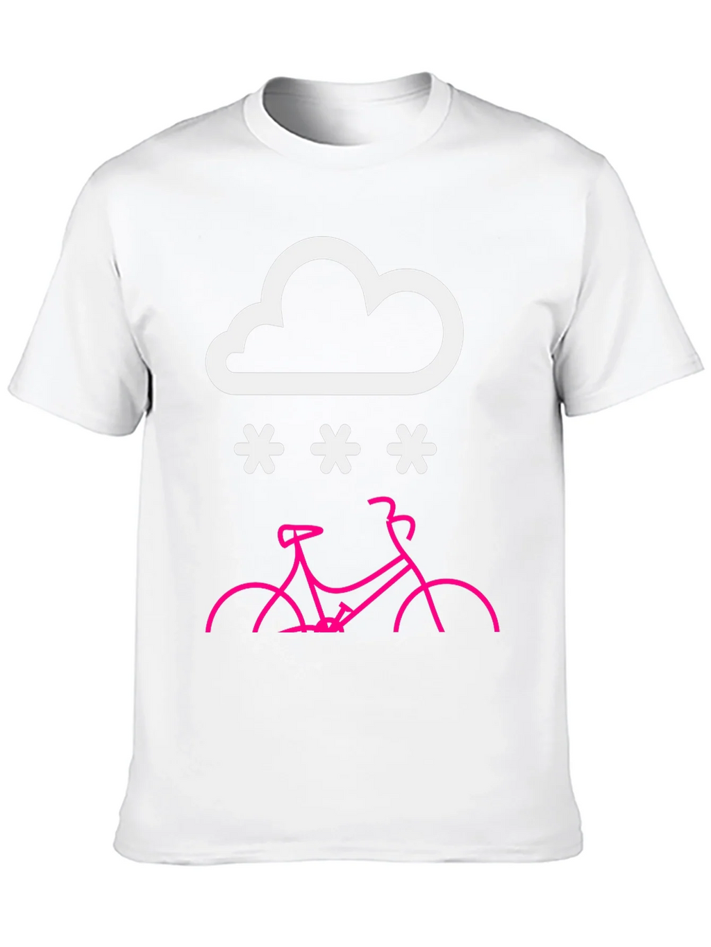 Snowy Bike Ride T-Shirt product image 12