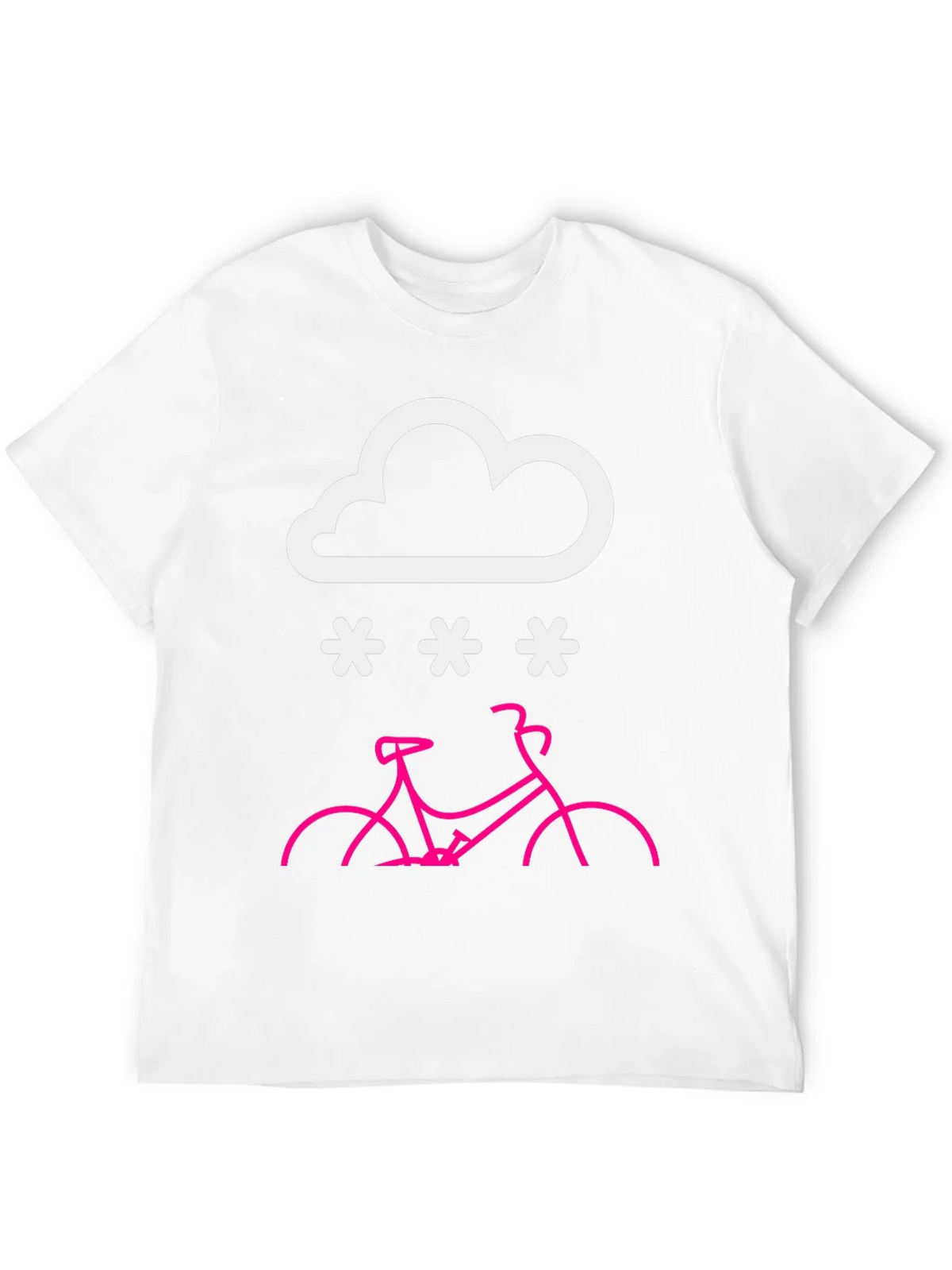 Snowy Bike Ride T-Shirt product image 3