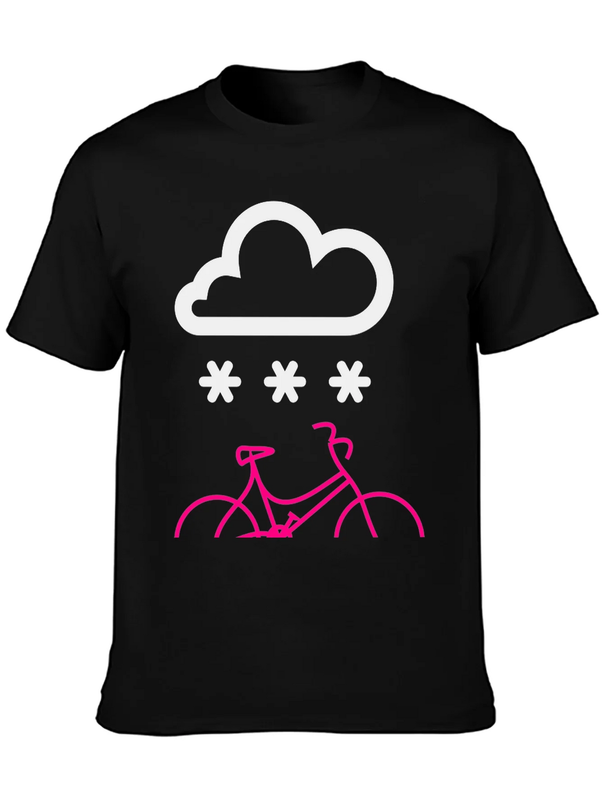 Snowy Bike Ride T-Shirt product image 6