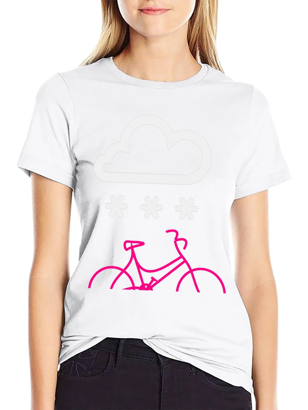 Snowy Bike Ride T-Shirt product image 11