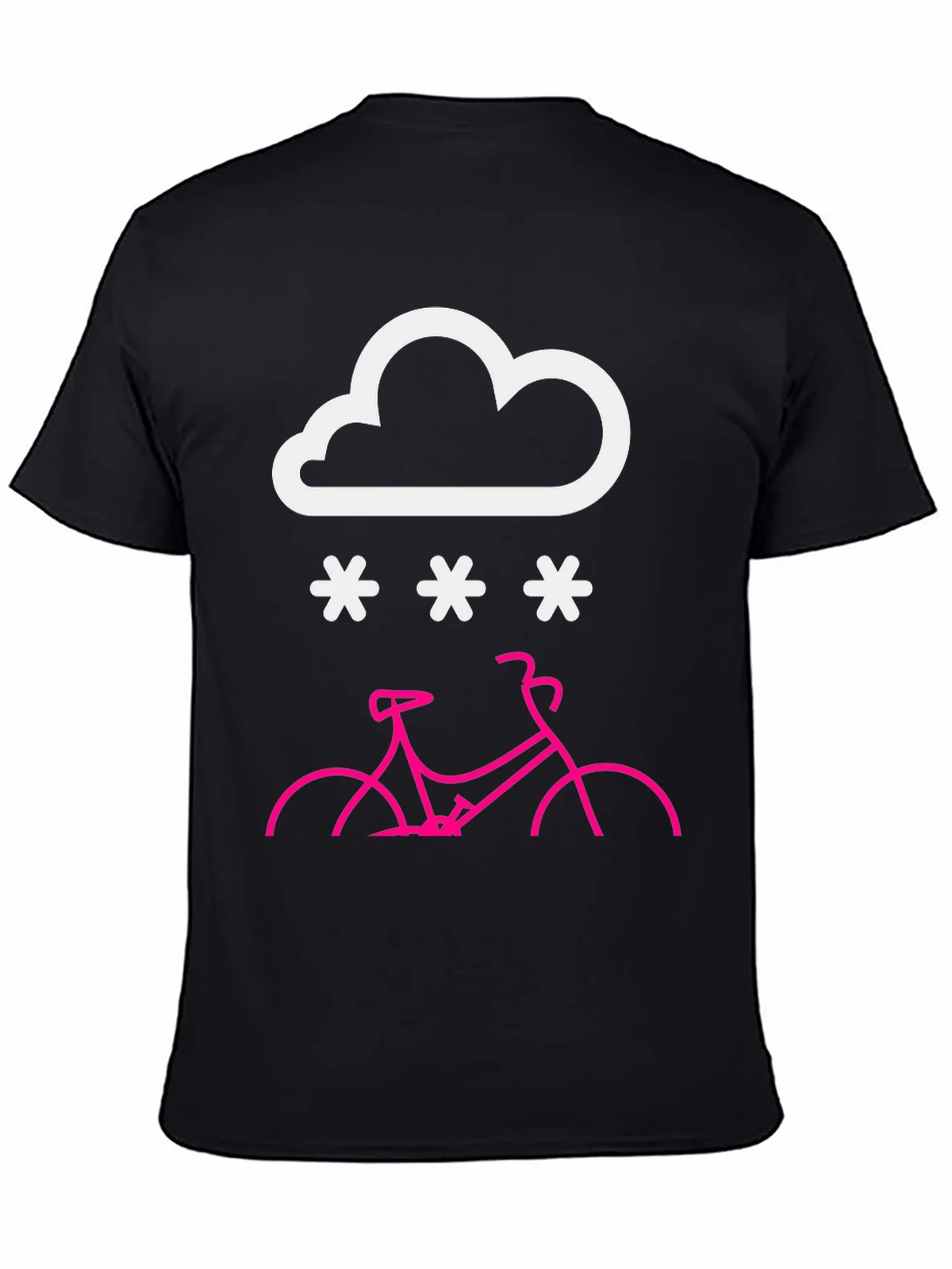 Snowy Bike Ride T-Shirt product image 7