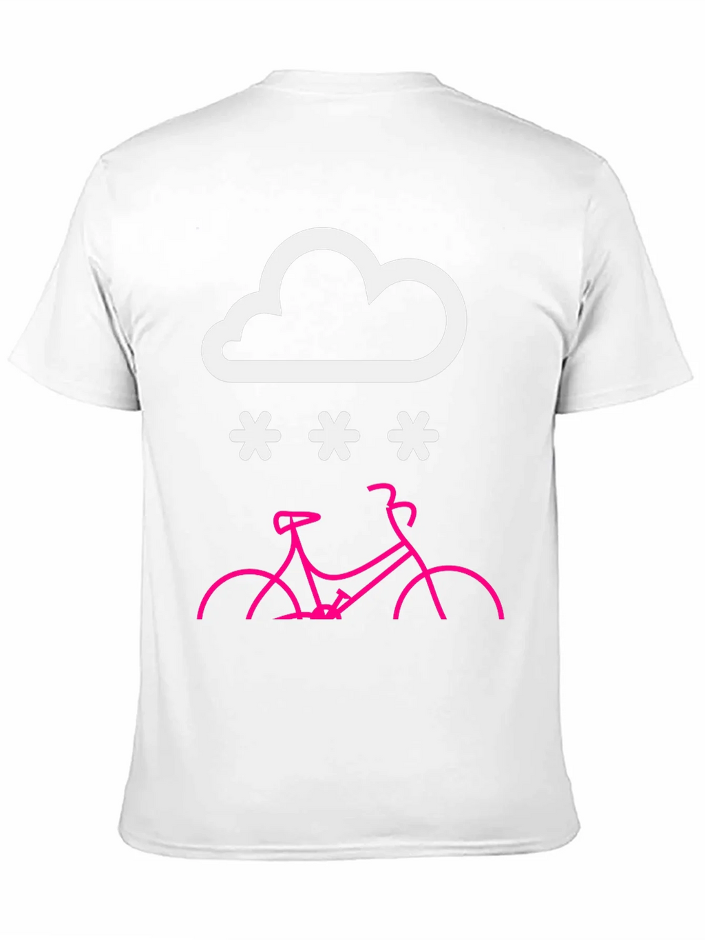 Snowy Bike Ride T-Shirt product image 2