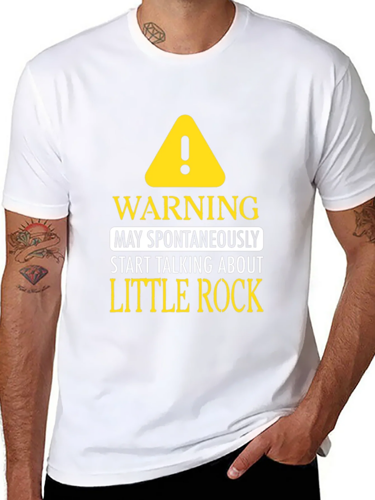 Warning: May Spontaneously Talk About Little Rock T-Shirt product image 10