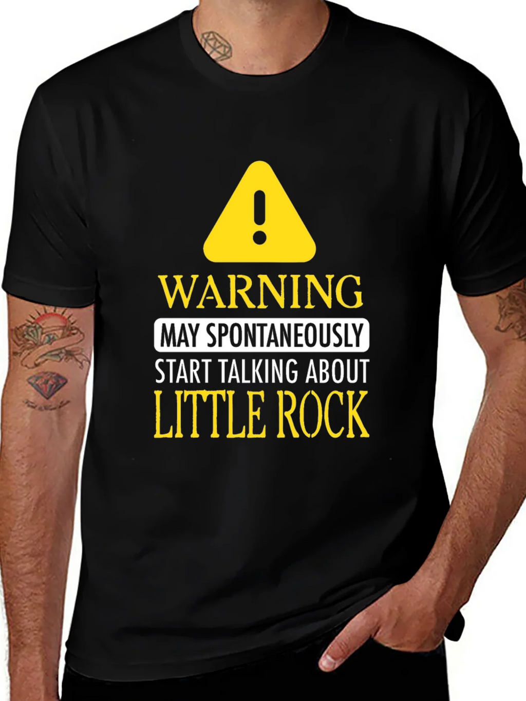 Warning: May Spontaneously Talk About Little Rock T-Shirt product image 1