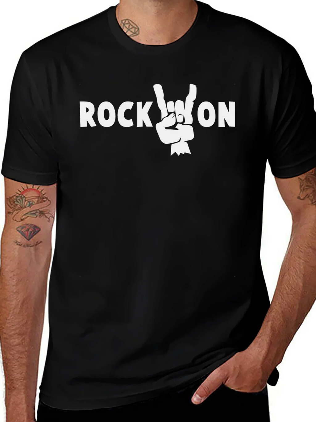 Rock On T-Shirt - Cool Graphic Tee product image 1