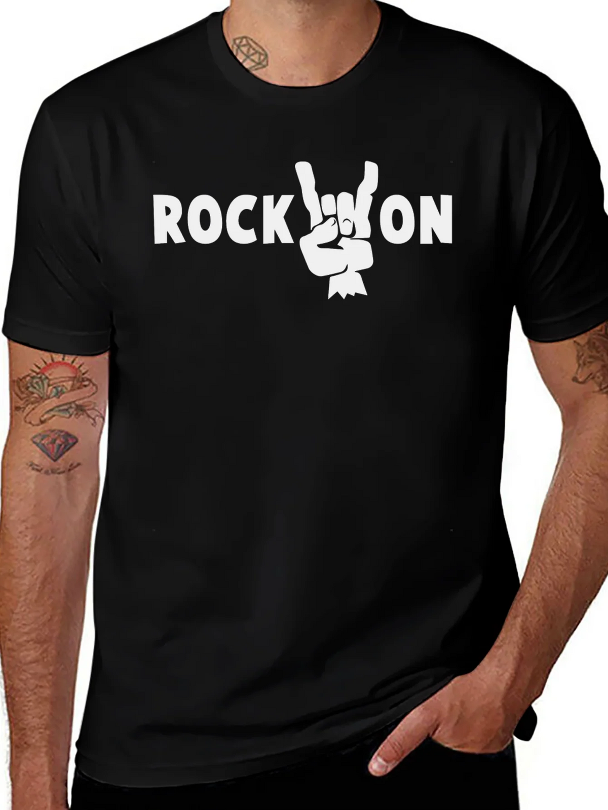 Rock On T-Shirt - Cool Graphic Tee product image 1