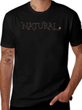 Natural Graphic Print T-Shirt - Casual Style product image 1