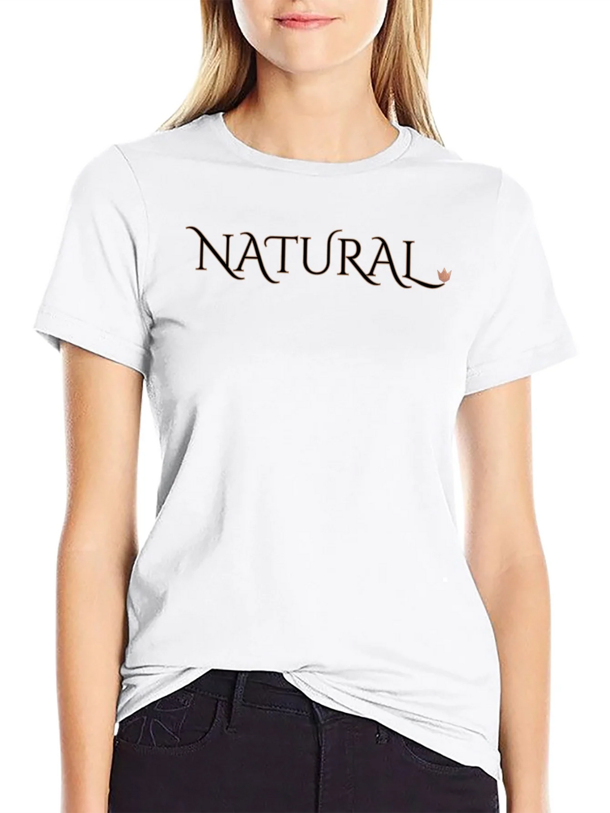 Natural Graphic Print T-Shirt - Casual Style product image 11