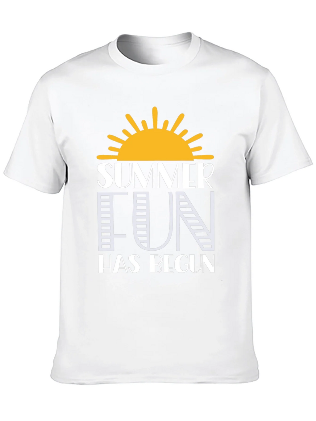 Summer Fun Graphic Tee - Black Cotton T-Shirt product image 11