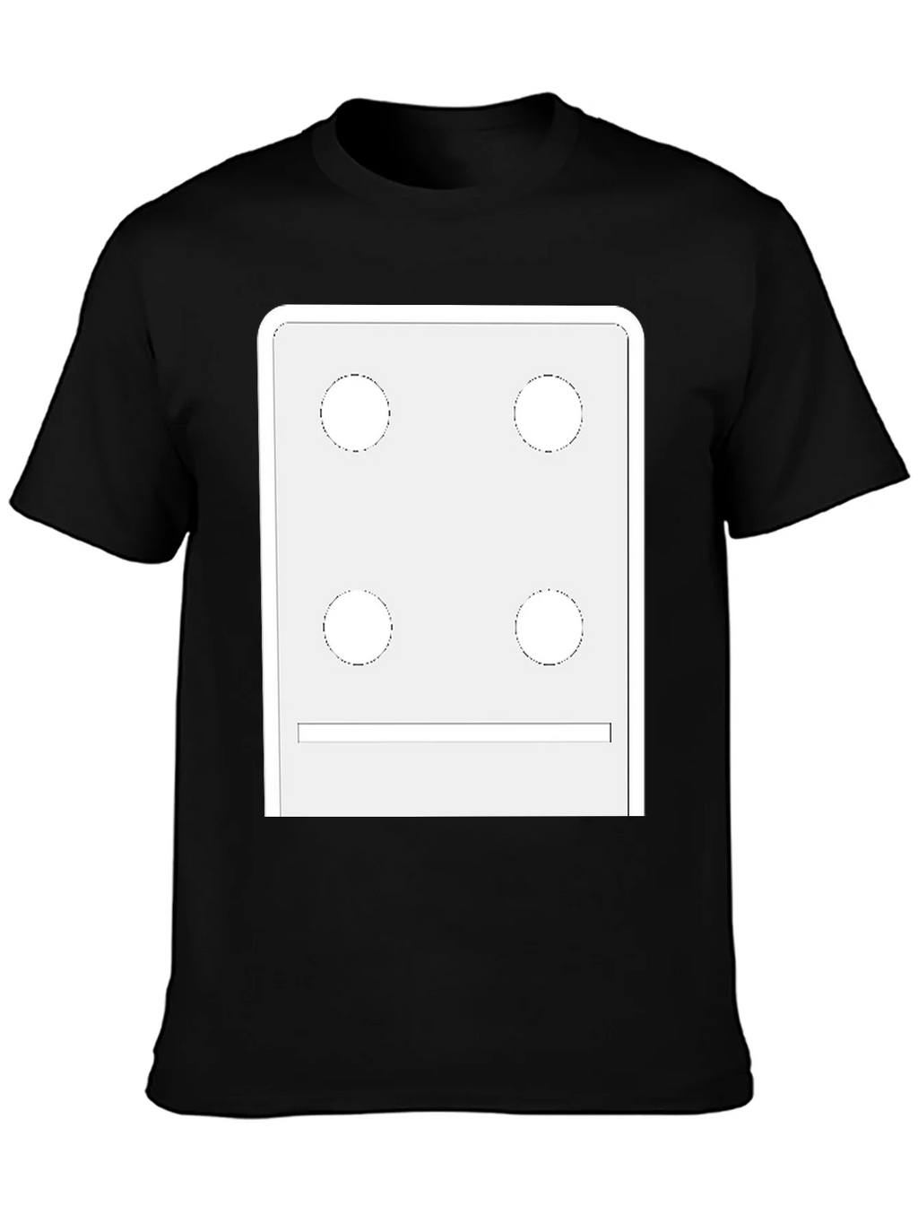 Dice Face Graphic Tee - Novelty T-Shirt product image 6