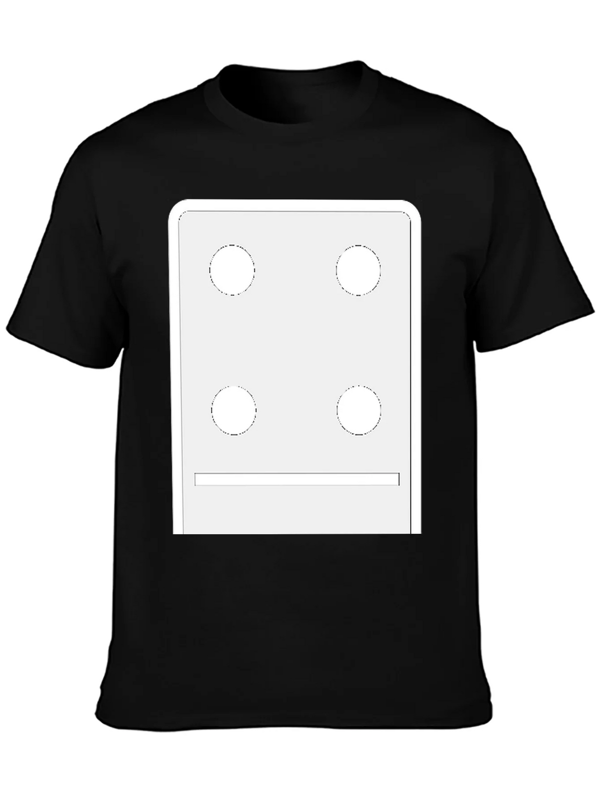 Dice Face Graphic Tee - Novelty T-Shirt product image 6
