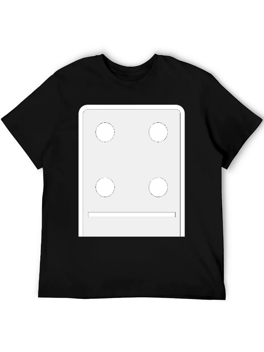 Dice Face Graphic Tee - Novelty T-Shirt product image 8