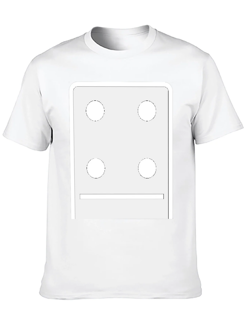 Dice Face Graphic Tee - Novelty T-Shirt product image 12