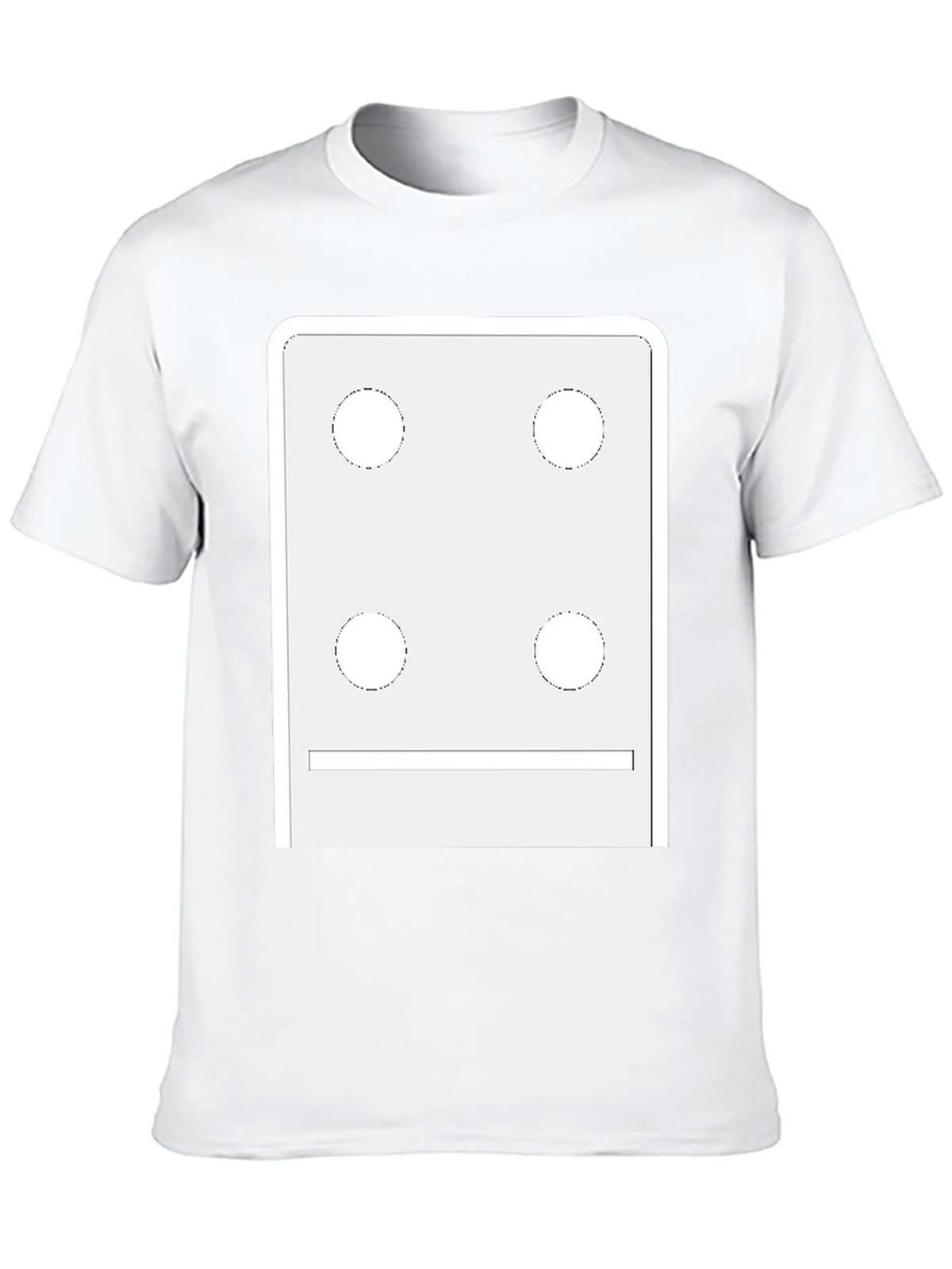 Dice Face Graphic Tee - Novelty T-Shirt product image 12