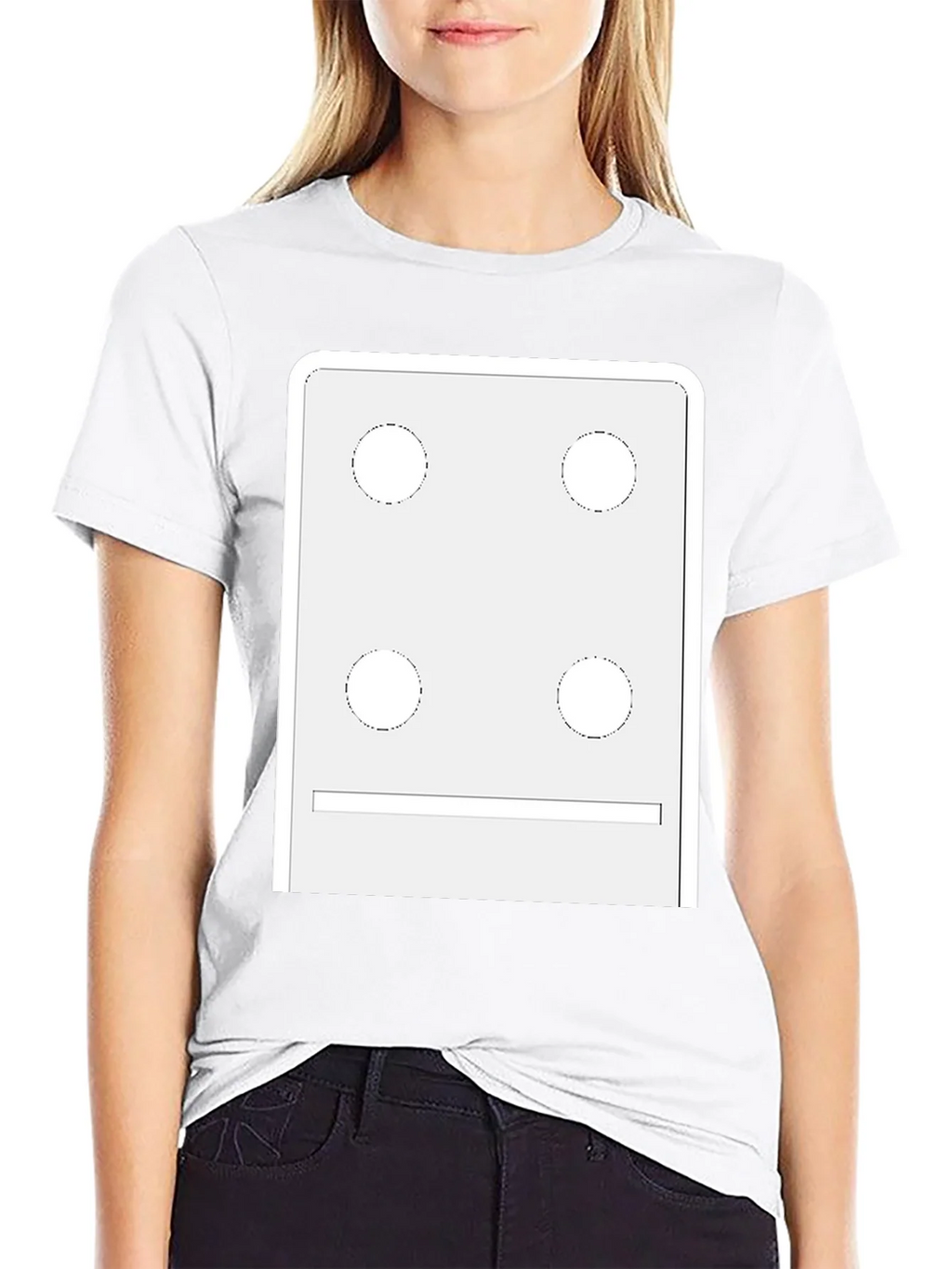 Dice Face Graphic Tee - Novelty T-Shirt product image 11