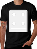 Dice Face Graphic Tee - Novelty T-Shirt product image 1