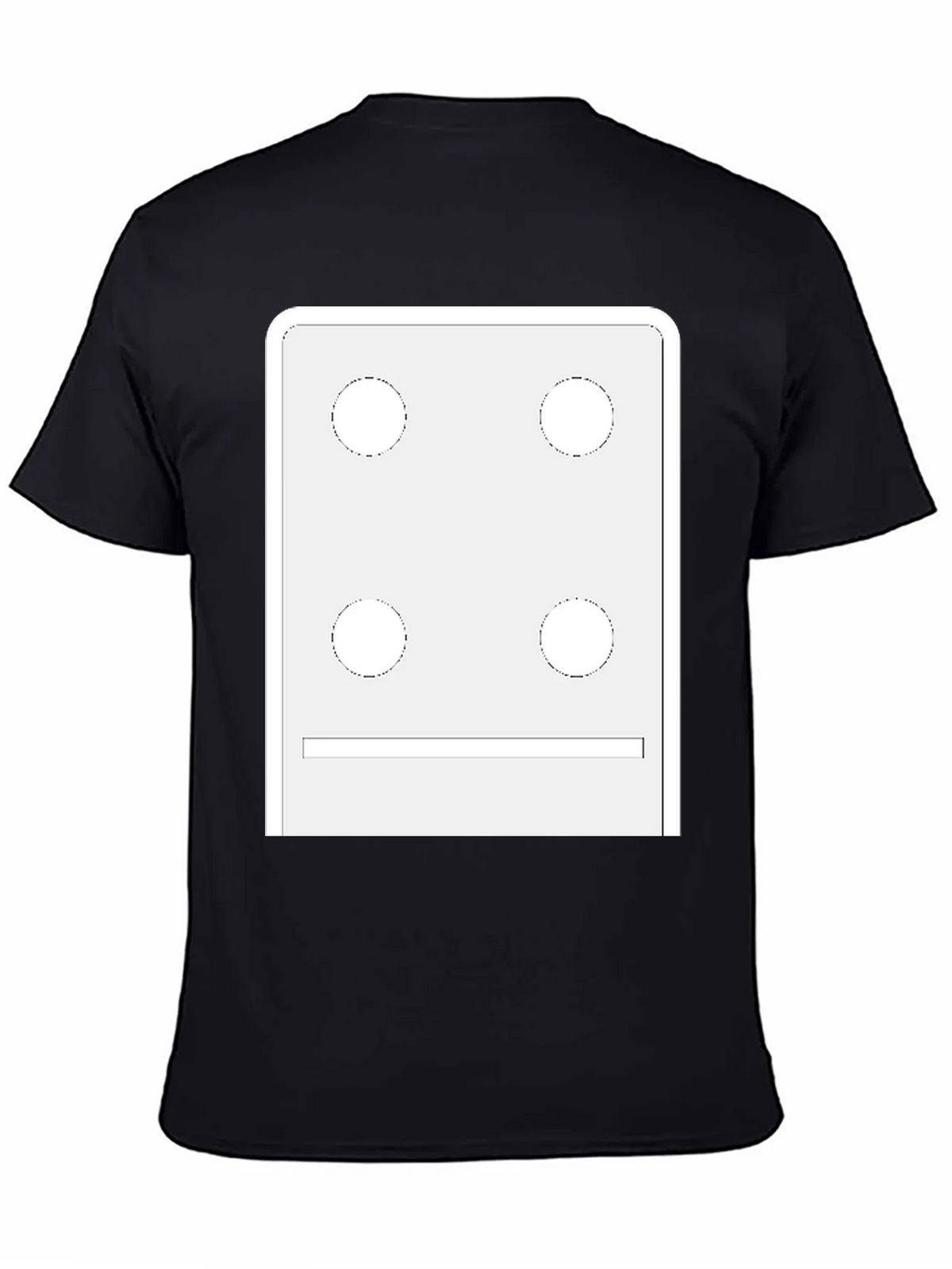 Dice Face Graphic Tee - Novelty T-Shirt product image 7