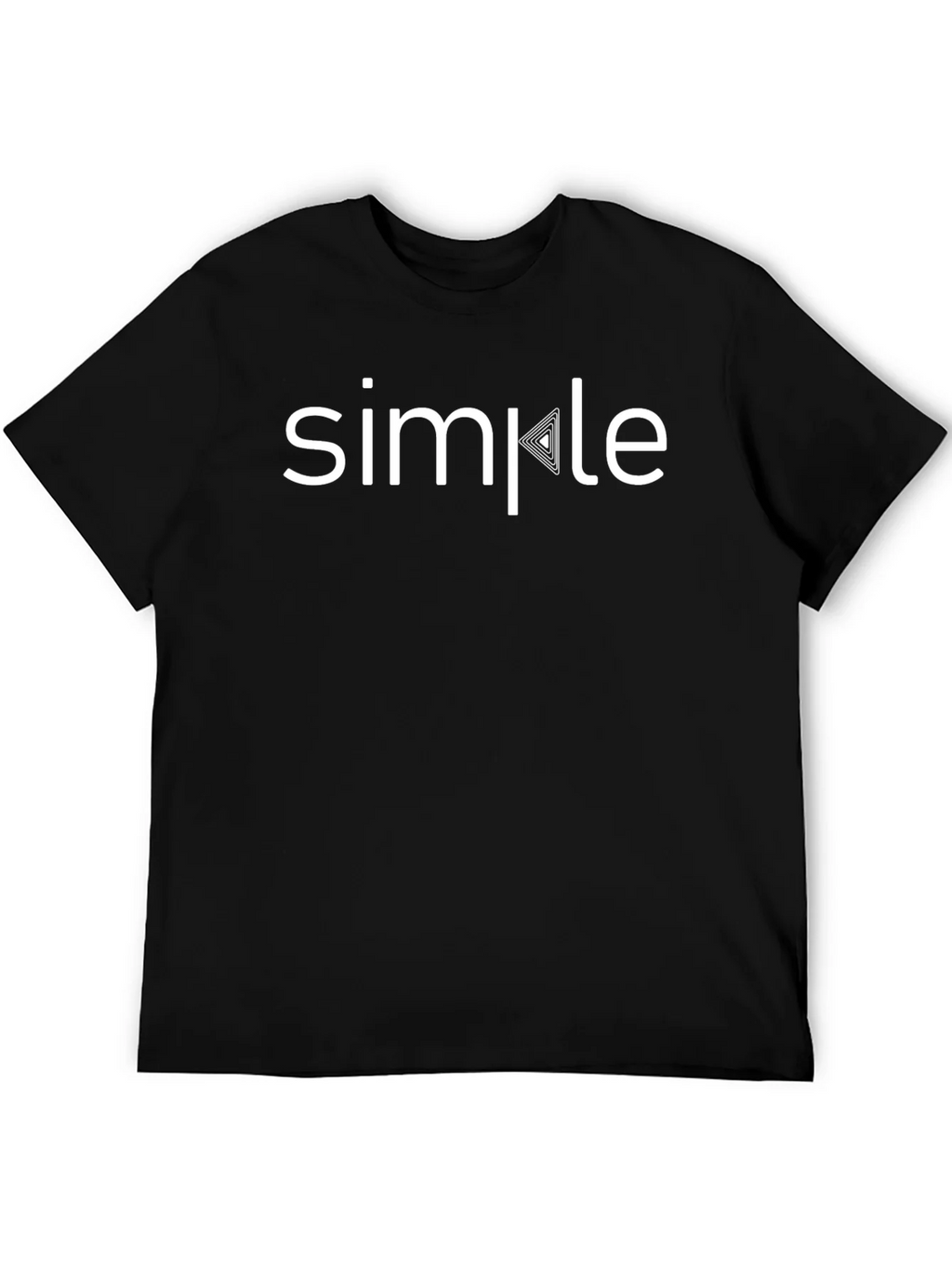 Simple Graphic Black T-Shirt product image 8