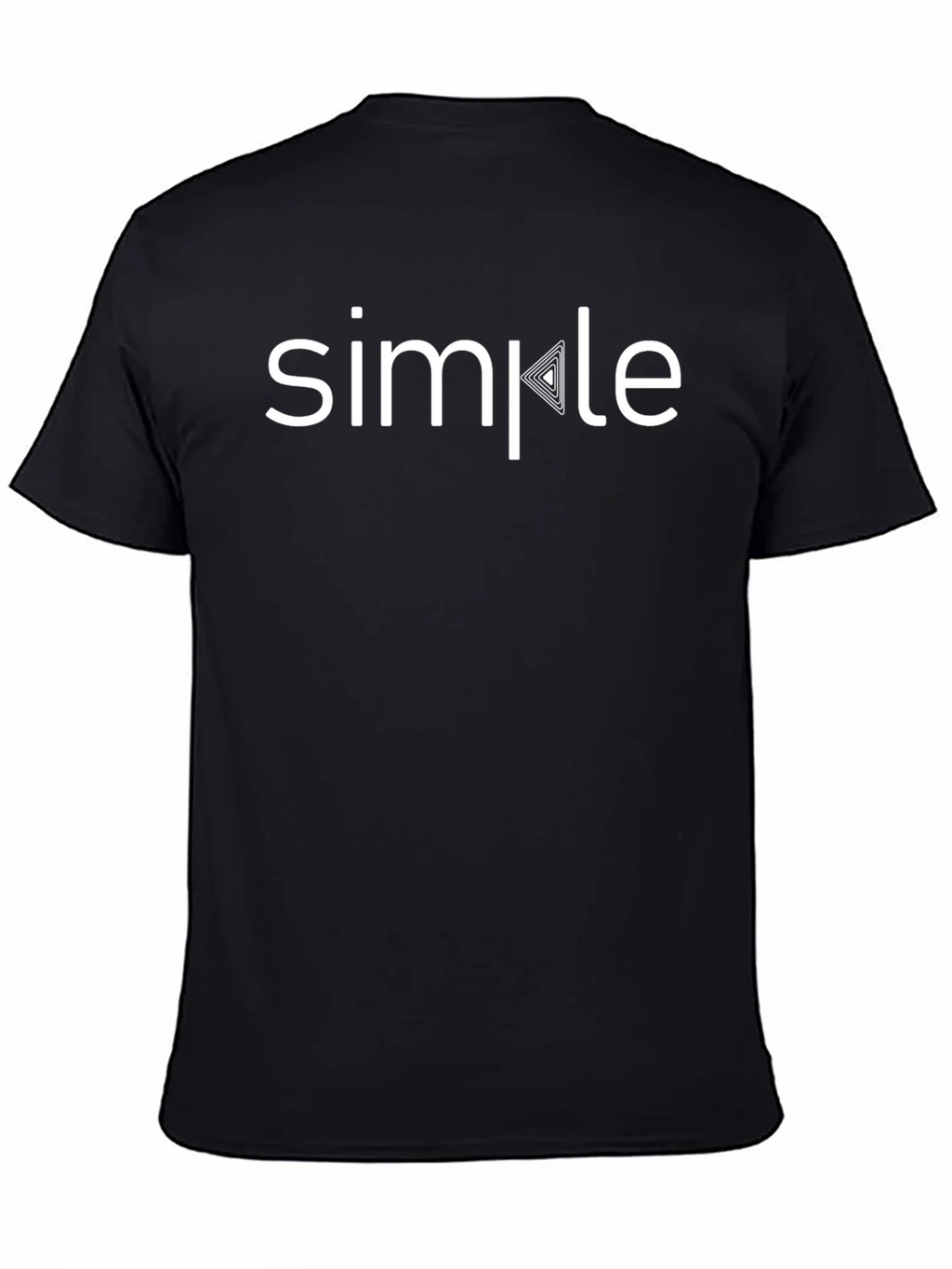 Simple Graphic Black T-Shirt product image 7