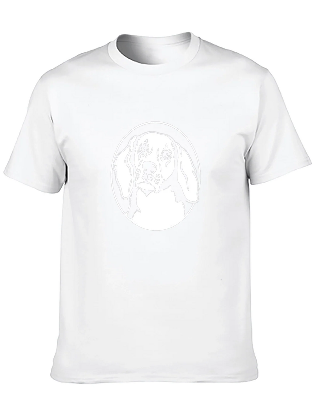 Dog Graphic Tee - Black Cotton T-Shirt product image 12