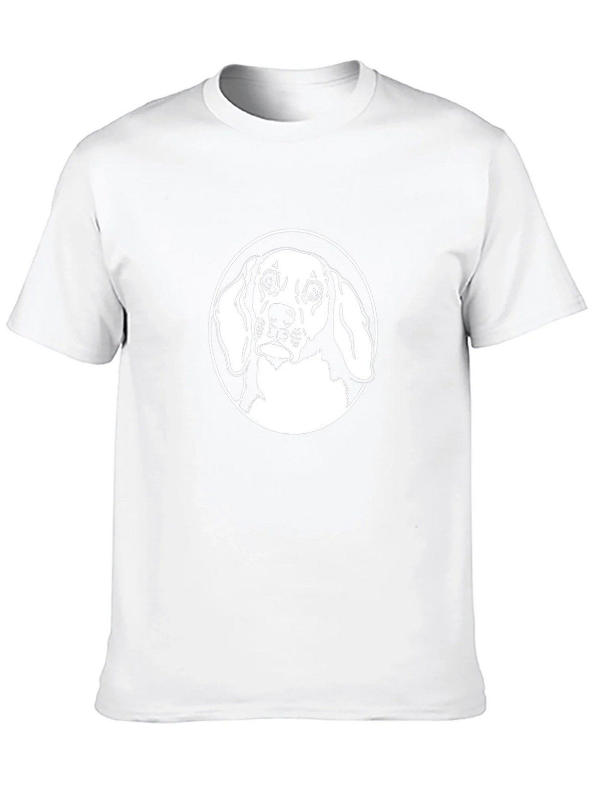 Dog Graphic Tee - Black Cotton T-Shirt product image 12