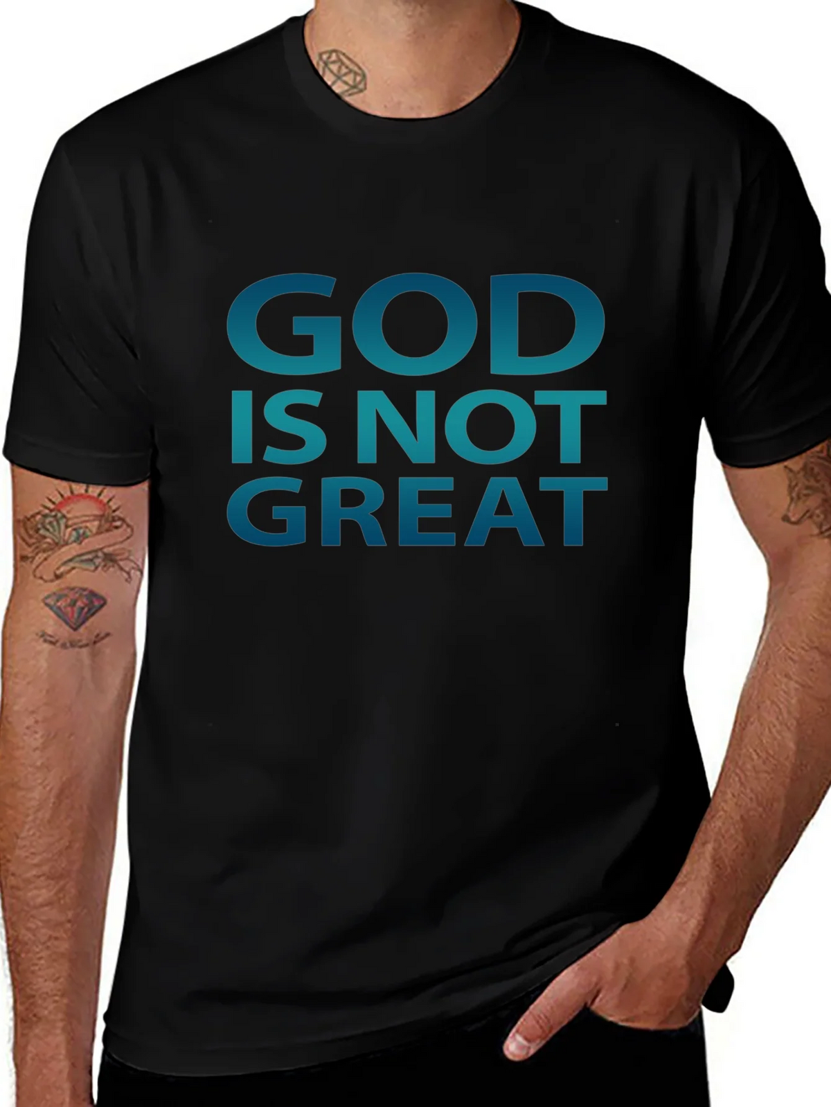 God Is Not Great Graphic Tee product image 1