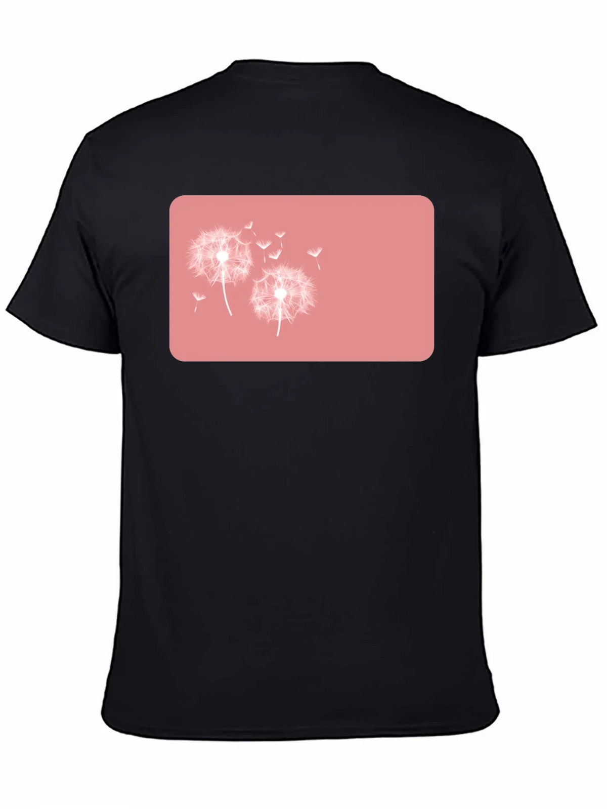 Dandelion Graphic Black T-Shirt product image 7