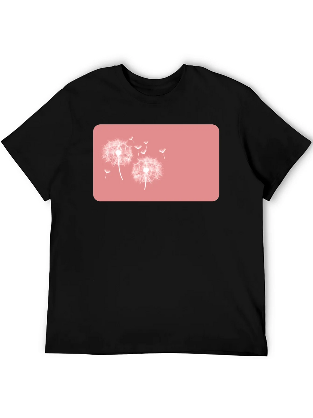 Dandelion Graphic Black T-Shirt product image 8