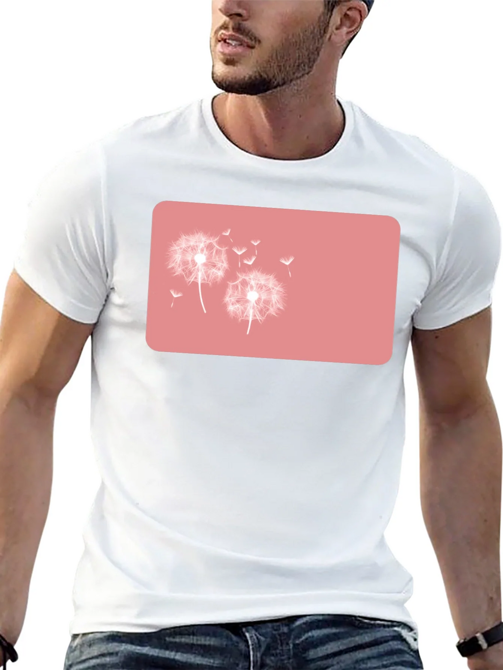 Dandelion Graphic Black T-Shirt product image 4