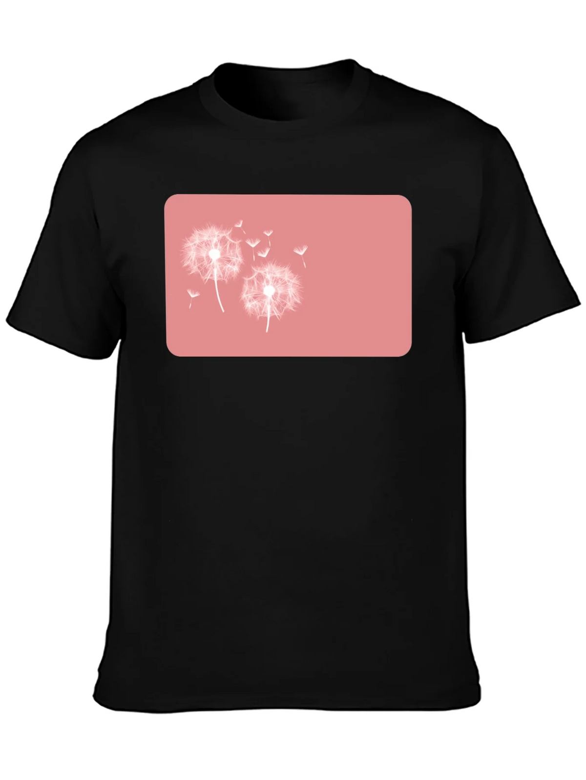 Dandelion Graphic Black T-Shirt product image 6