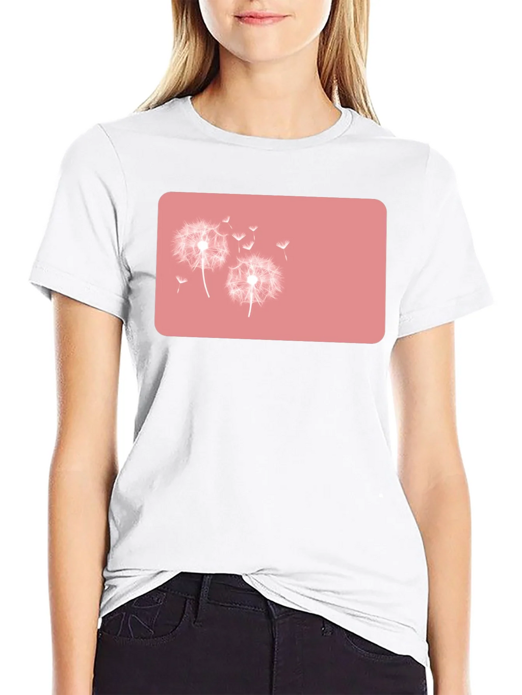 Dandelion Graphic Black T-Shirt product image 11