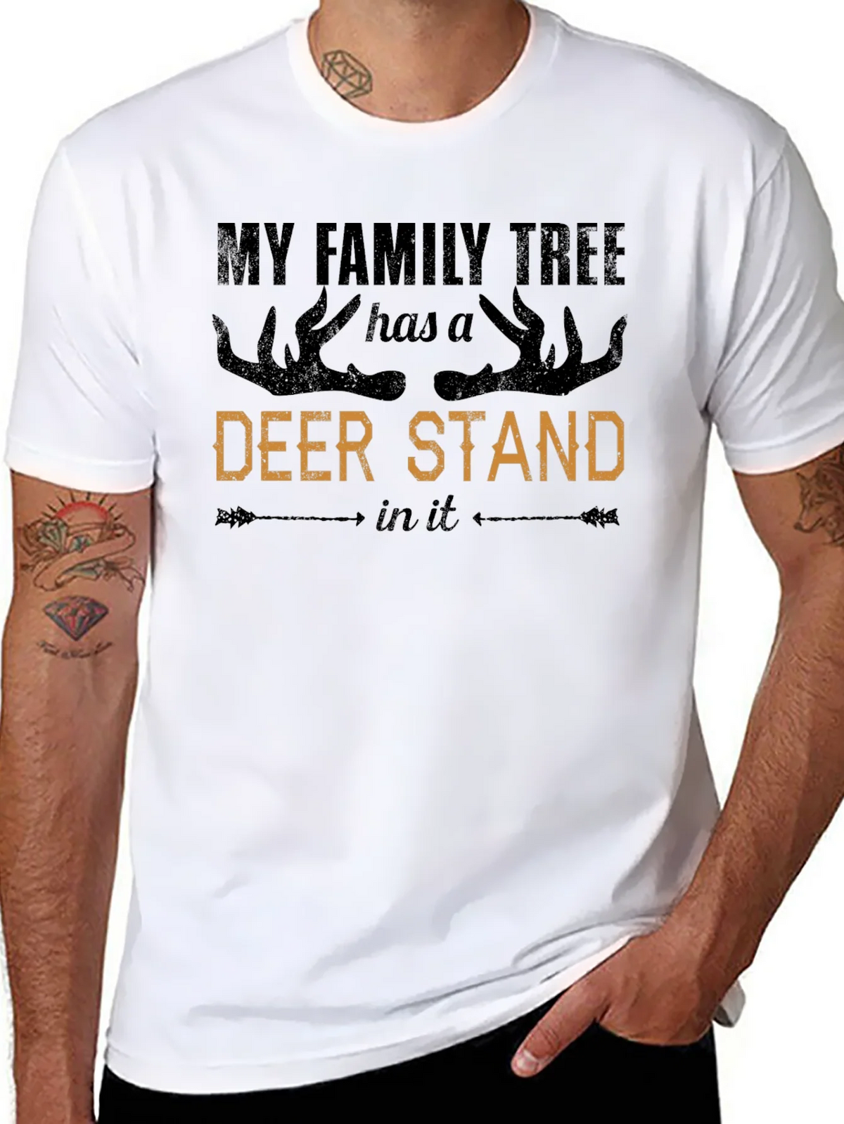 Deer Stand Family Tree T-Shirt product image 10