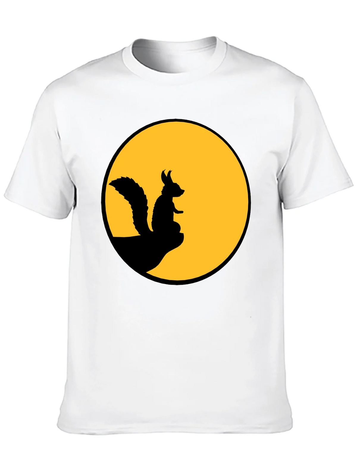 Squirrel Silhouette T-Shirt - Moon Graphic Tee product image 12