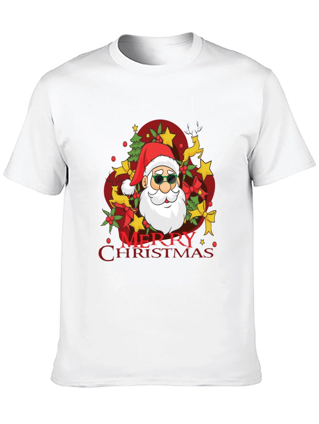 Merry Christmas Santa T-Shirt - Holiday Festive Tee product image 12