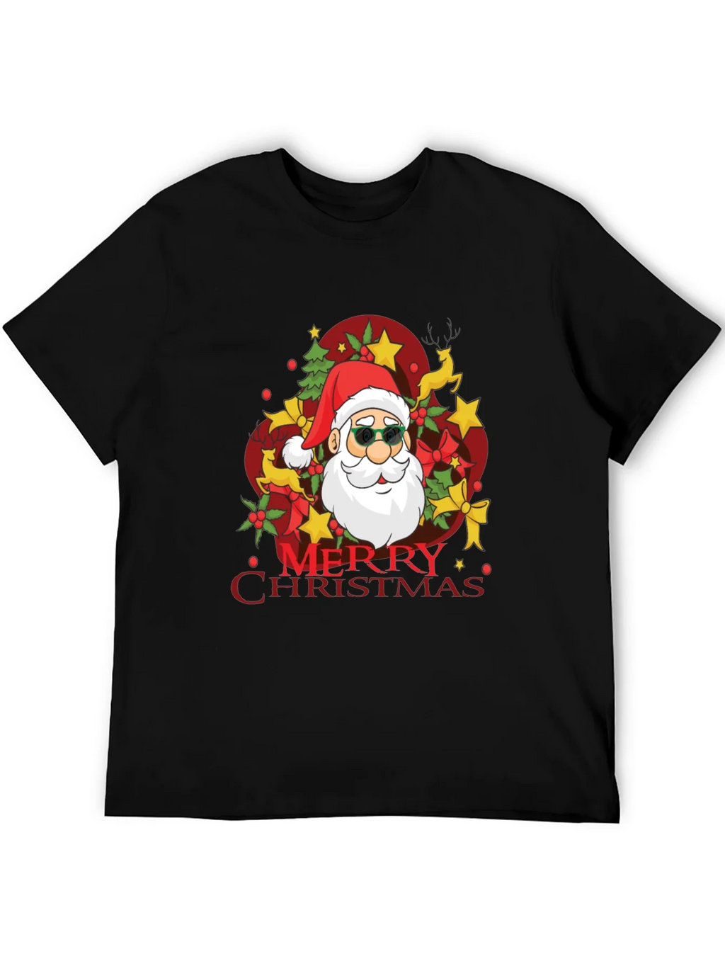 Merry Christmas Santa T-Shirt - Holiday Festive Tee product image 8