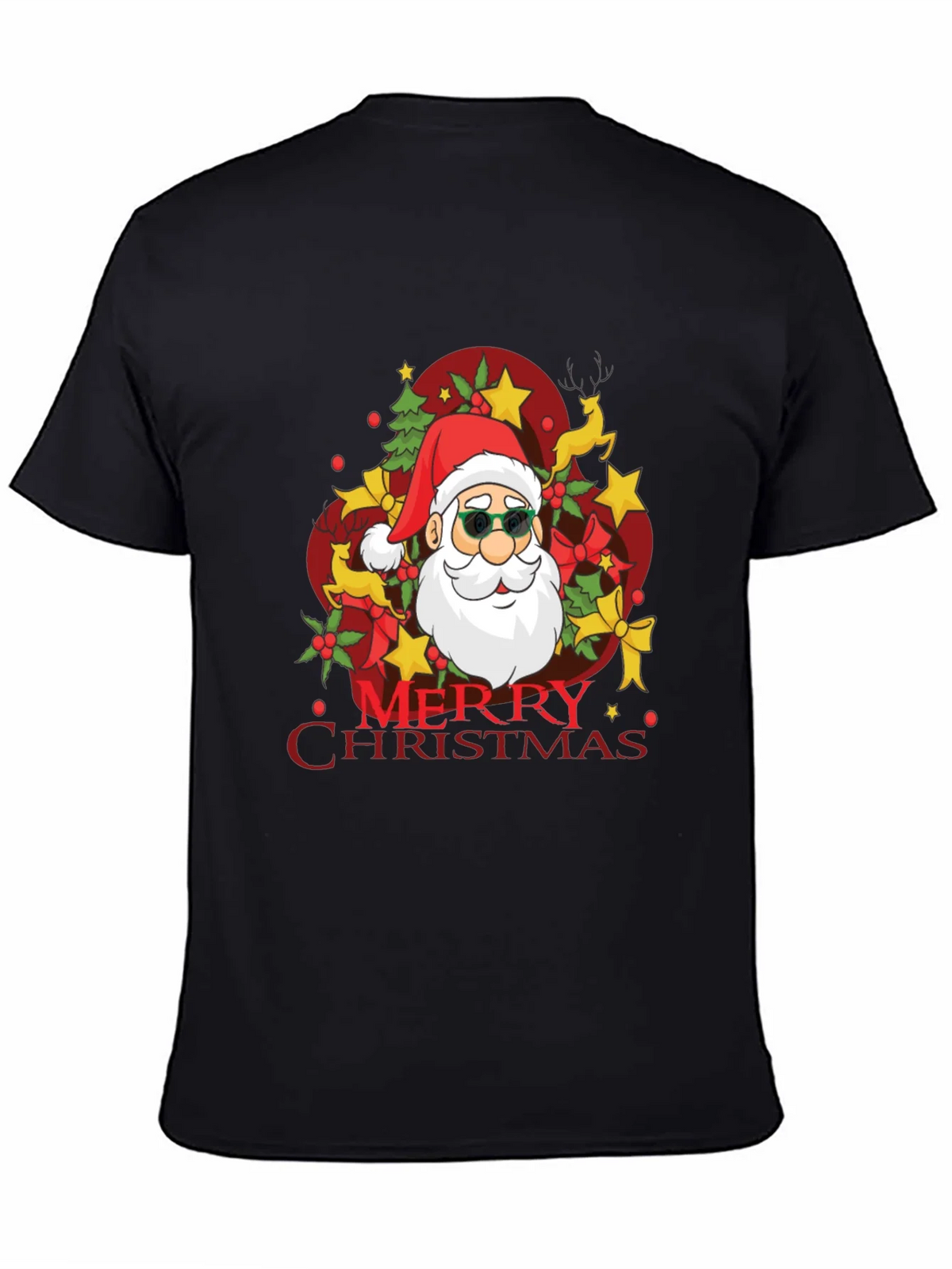 Merry Christmas Santa T-Shirt - Holiday Festive Tee product image 7
