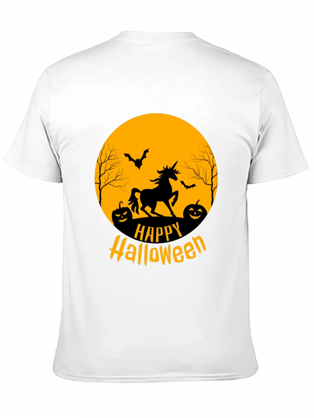 Happy Halloween Unicorn Graphic Tee product image 2