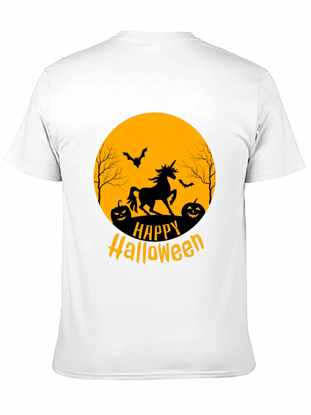 Happy Halloween Unicorn Graphic Tee product image 2