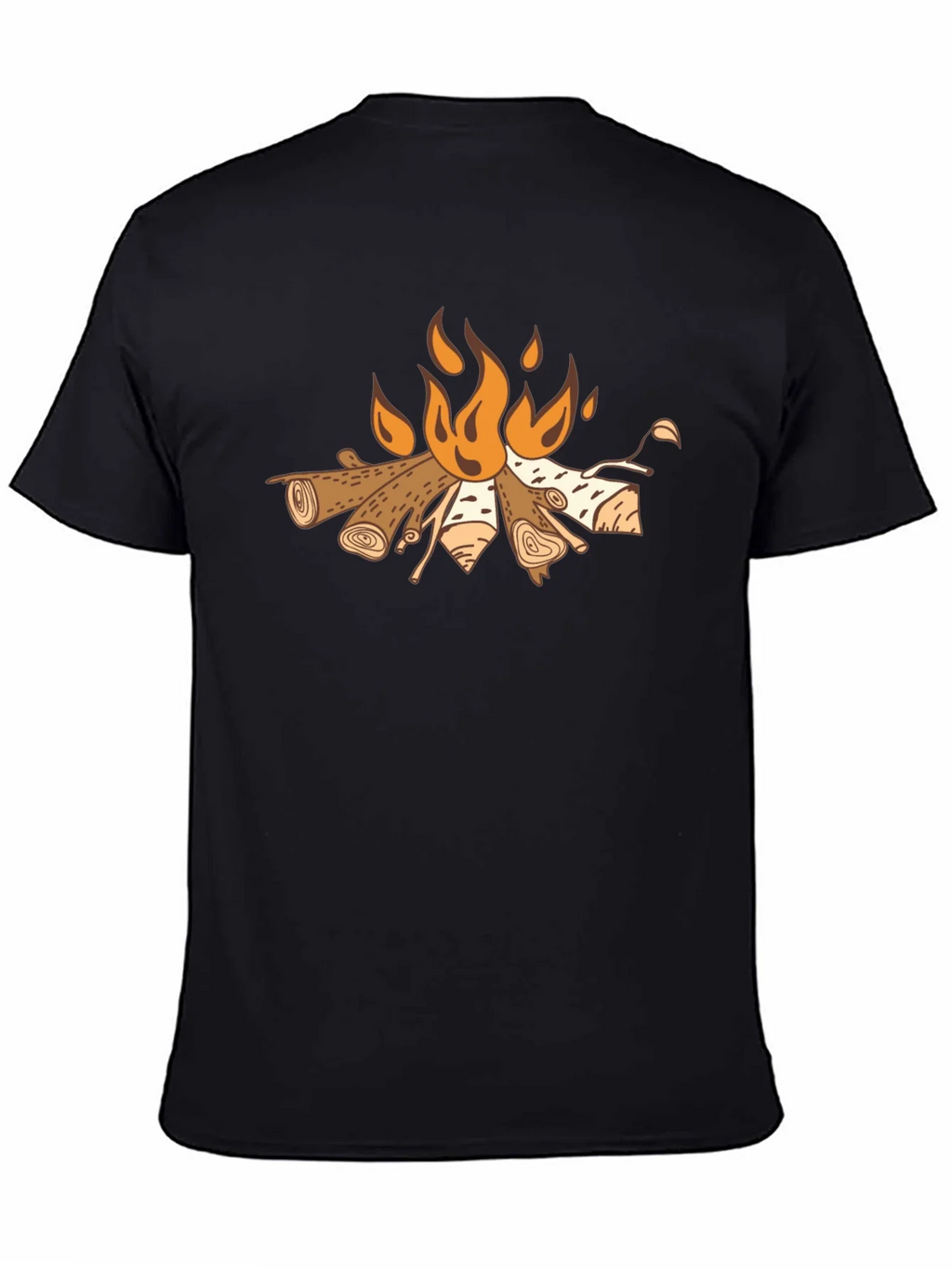 Campfire Graphic Tee - Cozy Outdoor Style product image 7