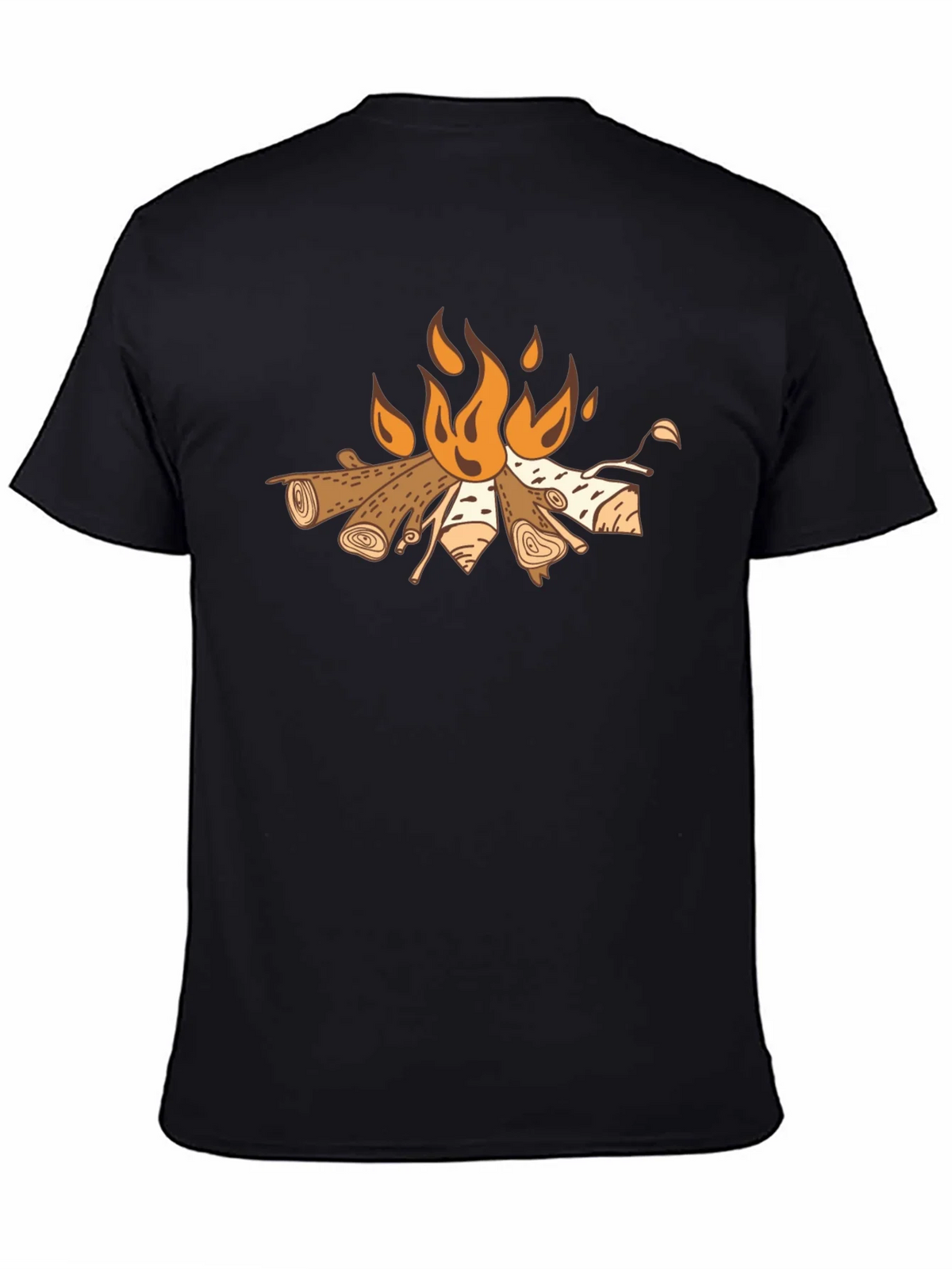 Campfire Graphic Tee - Cozy Outdoor Style product image 7