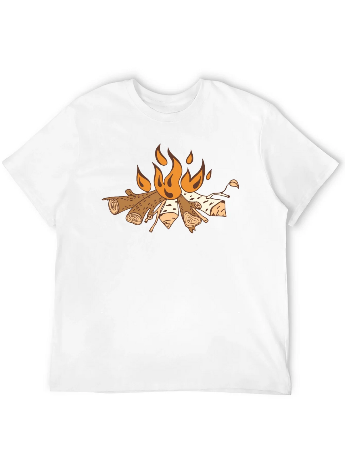 Campfire Graphic Tee - Cozy Outdoor Style product image 3