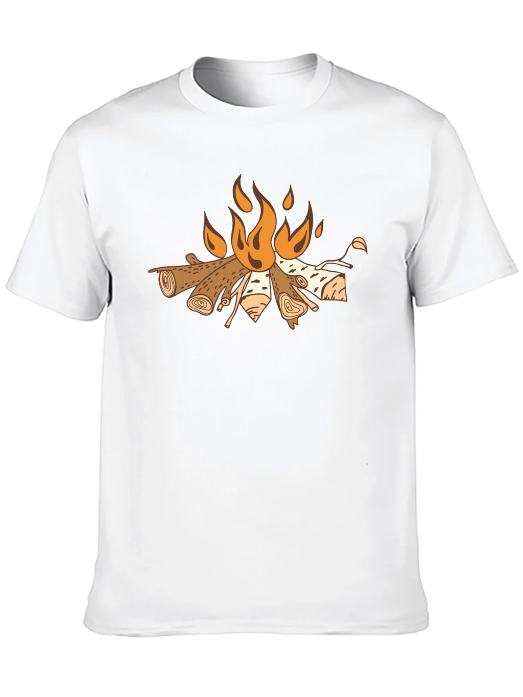 Campfire Graphic Tee - Cozy Outdoor Style product image 12
