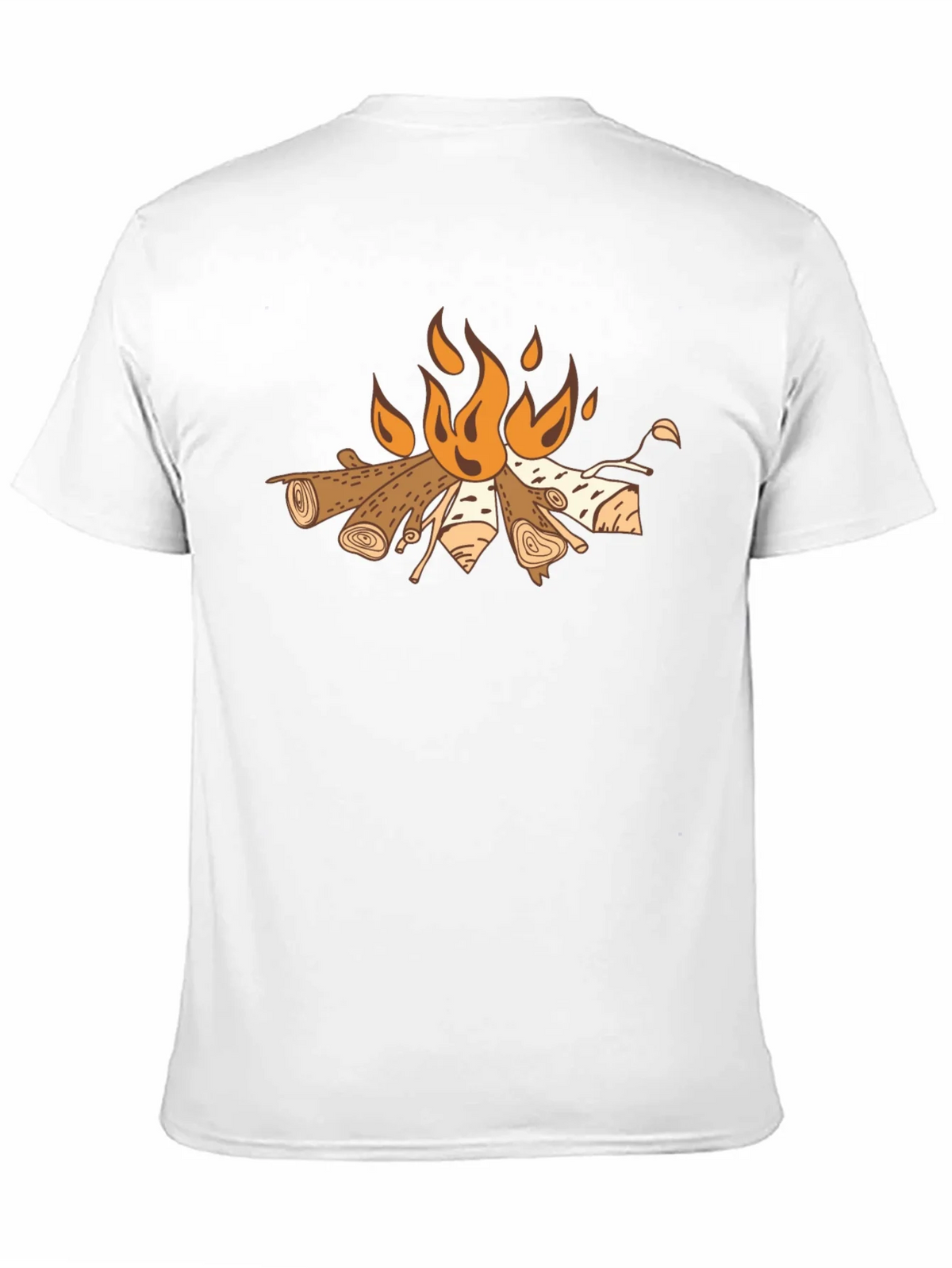 Campfire Graphic Tee - Cozy Outdoor Style product image 2