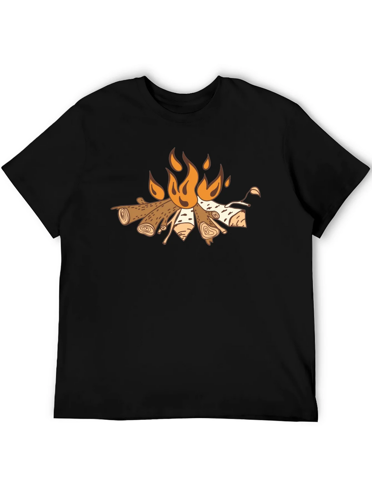 Campfire Graphic Tee - Cozy Outdoor Style product image 8